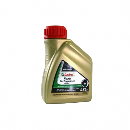 Filtri olio - Aria - Benzina - Olio freni - castrol - React performance - 500 ml