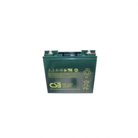 Batterie e Caricabatterie - Batteria CSB HITACHI EVX 12200 - 12V 20Ah