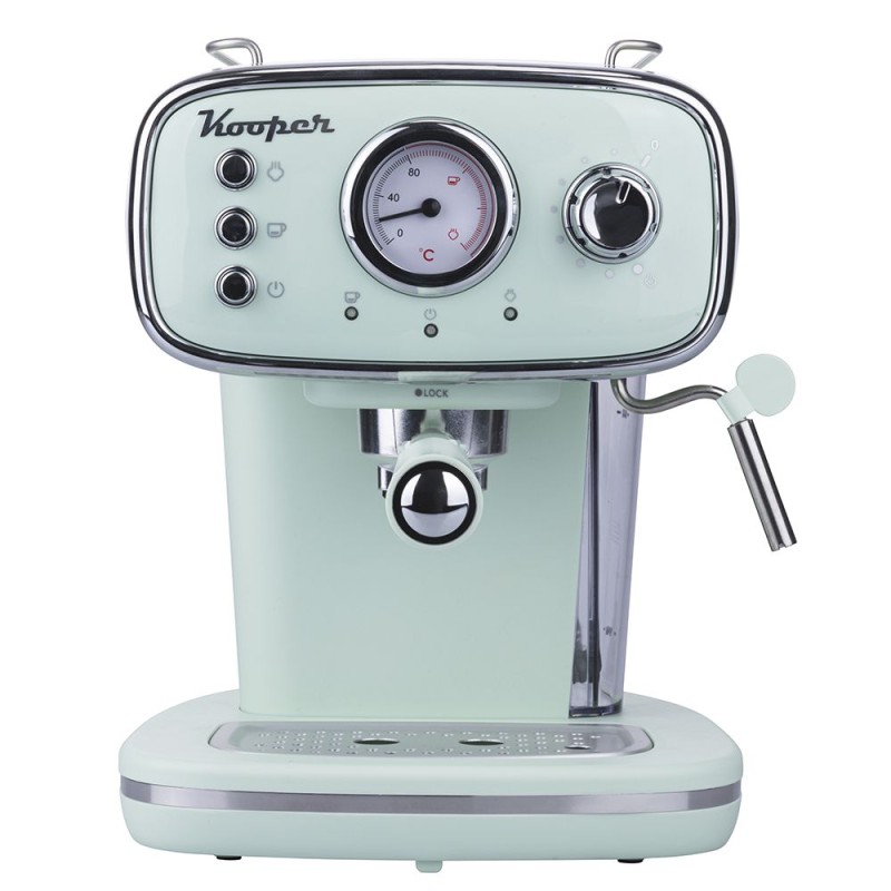 Piccoli Elettrodomestici - Macchina automatica caffè espresso nera 1100 W, Kooper Piccoli Elettrodomestici - Macchina automatica caffè espresso nera 1100 W, Kooper