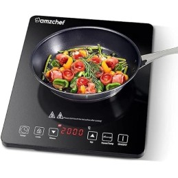 Home - Piastra elettrica a Induzione DE MAISON 2000W cod: DS2601-1