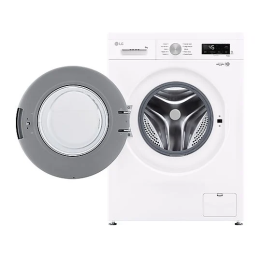 Lavatrici - Lavatrice smart LG F4NX1008NWK 8kg, Classe A, 1400 giri, 6 Motion, Allergy Care, Bianca