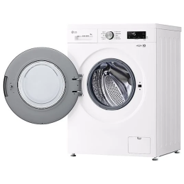 Lavatrici - Lavatrice smart LG F4NX1008NWK 8kg, Classe A, 1400 giri, 6 Motion, Allergy Care, Bianca