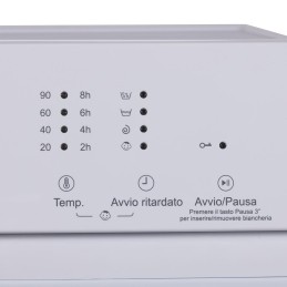 Lavatrici - Lavatrice KOOPER 8kg 5924701 Slim 1200giri CLASSE A funzione a vapore