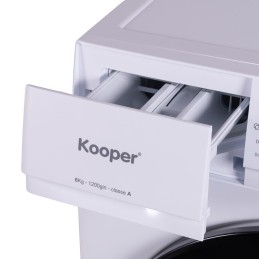 Lavatrici - Lavatrice KOOPER 5924181 6kg Slim 1200giri funzione a vapore CLASSE A