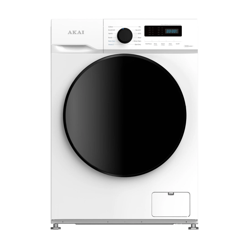 Lavatrici - LAVATRICE AKAI AQUA1060AS, Caricamento frontale, 10kg, 60 cm, Classe A