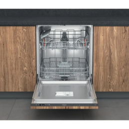 Home - Lavastoviglie da incasso Hotpoint Ariston: 14 coperi, colore nero, - H2I HD526 A