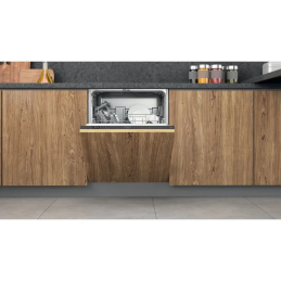 Home - Lavastoviglie da incasso Hotpoint Ariston: 14 coperi, colore nero, - H2I HD526 A