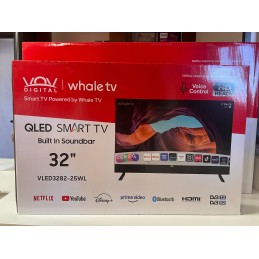 Televisori - TV Smart TV VOV VLED3282-25WL Qled 32′ con Soundbar ultra Slim