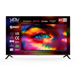 Televisori - TV SMART QLED VOV 43\\" MODEL: VLED4382-25WL ultra slim