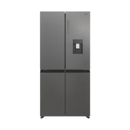 Frigoriferi - Frigorifero Candy CFQQ5T817EWPS Frigorifero con congelatore 4 porte - cm. 84 h. 182 - lt. 463 - silver