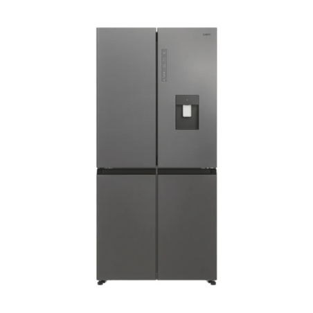 Frigoriferi - Frigorifero Candy CFQQ5T817EWPS Frigorifero con congelatore 4 porte - cm. 84 h. 182 - lt. 463 - silver