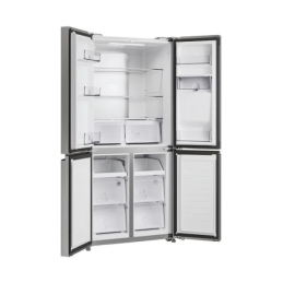 Frigoriferi - Frigorifero Candy CFQQ5T817EWPS Frigorifero con congelatore 4 porte - cm. 84 h. 182 - lt. 463 - silver