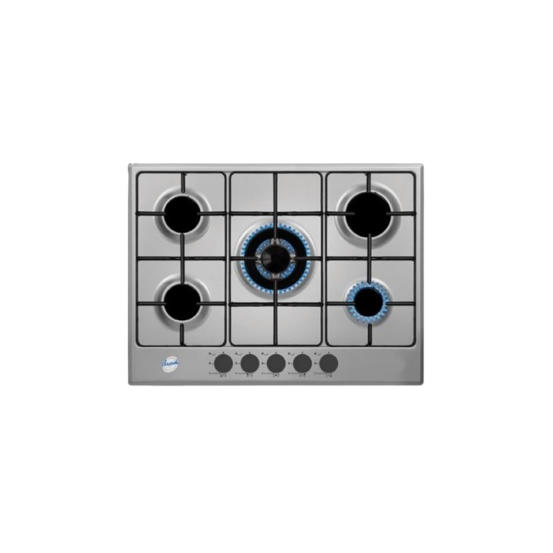 Piano Cottura - Piano cottura DUCATI SDPC75F gas da 75 cm - 5 Fuochi - Griglie Smaltate - Larghezza 75 cm