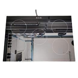 Piano Cottura - Piano cottura induzione VOV 75cm 5 fuochi VIC70474H1-24BLK