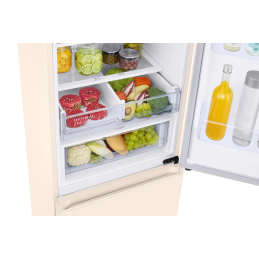 Frigoriferi - Frigorifero SAMSUNG RB38C603DEL Combinato EcoFlex AI Libera installazione con congelatore Wifi 2m 390 L Classe D