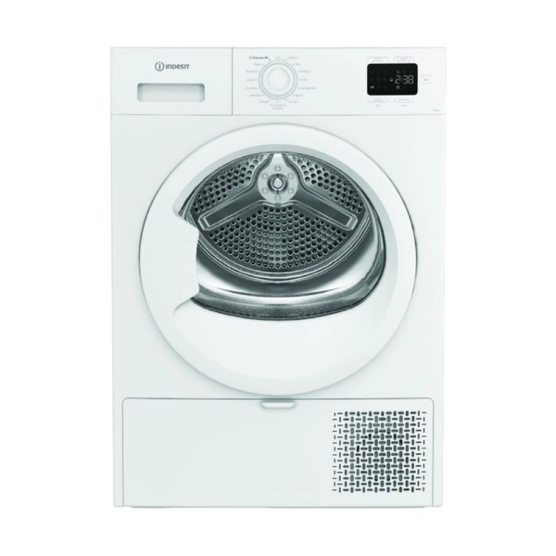 Asciugatrici - Asciugatrice 10 kg Indesit CYD10D2DWWIT a Pompa di calore Display digitale Classe E