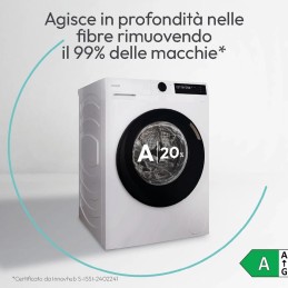 Lavatrici - Lavatrice Candy capacità 13kg 1400giri 16 programmi BR413BL8S
