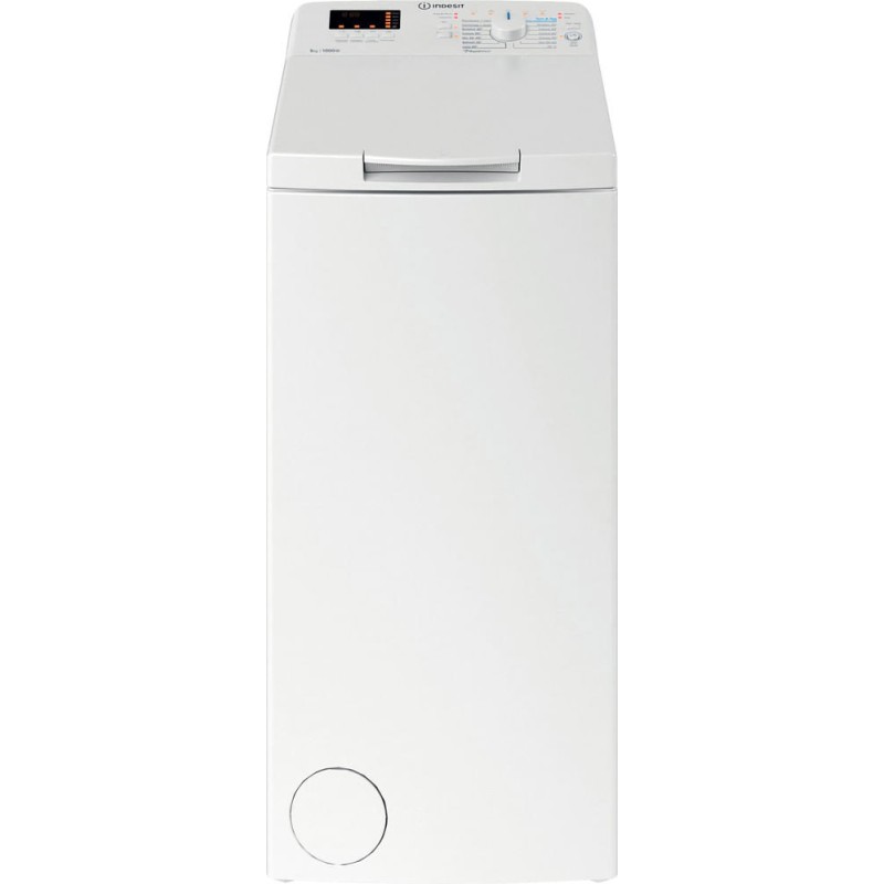 Lavatrici - Lavatrice Indesit a libera installazione carica dall'alto 5kg BTW S50400IT