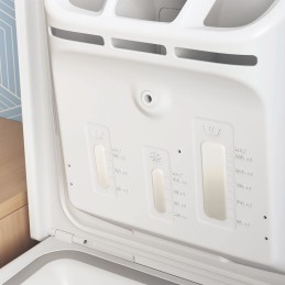 Lavatrici - Lavatrice Indesit a libera installazione carica dall'alto 5kg BTW S50400IT