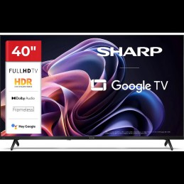 Televisori - Tv SHARP 40\\" pollici 40HF2265E HDR10, HLG Smart TV 60Hz 3 porte HDMI Google TV LED, SMART TV, 40 \\", Full-HD,...