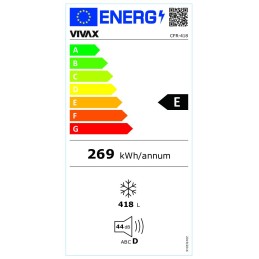 Congelatori - Congelatore VIVAX CFR-418 418litri nuova classe energetica E