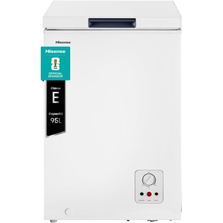 Congelatori - Congelatore MCF95E a Pozzetto 95 L di capacità, Silenzioso 40 dB, Bianco