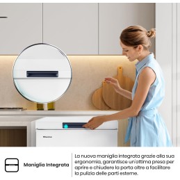Congelatori - Congelatore MCF95E a Pozzetto 95 L di capacità, Silenzioso 40 dB, Bianco