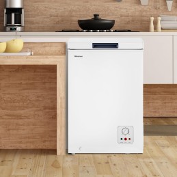 Congelatori - Congelatore MCF95E a Pozzetto 95 L di capacità, Silenzioso 40 dB, Bianco