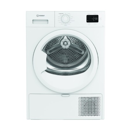 Asciugatrici - Asciugatrice Indesit CYD103DWWIT, Capacità 10kg, classe D, colore White, Dispay digitale