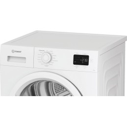 Asciugatrici - Asciugatrice Indesit CYD103DWWIT, Capacità 10kg, classe D, colore White, Dispay digitale