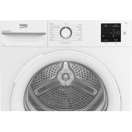 Asciugatrici - Asciugatrice BMTR38W Slim 8kg, Classe D, Linea Estetica NX, motore asincrono, Display digitale, colore Bianco,...