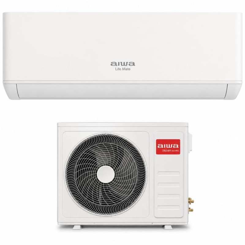 Climatizzatori - CLIMATIZZATORE / CONDIZIONATORE AIWA MONOSPLIT 12CHSD/XA41 12000 BTU GAS R32 SMART INVERTER WIFI BIANCO CLAS...