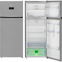 Frigoriferi - Beko Frigorifero Doppia Porta Capacità 406 Litri Classe energetica E Raffreddamento No Frost colore Argento - R...