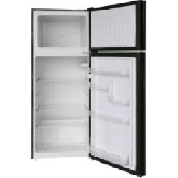 Frigoriferi - Akai Frigorifero Doppia Porta 218 Litri Classe E Raffreddamento Statico colore Nero - GLASS242KB-L