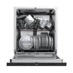 Lavastoviglie - Lavastoviglie MIDEA da Incasso a scomparsa totale 60 cm MDW12E4SL
